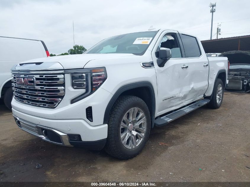 2022 GMC Sierra 1500 4Wd Short Box Denali VIN: 1GTUUGEL5NZ602025 Lot: 39604548