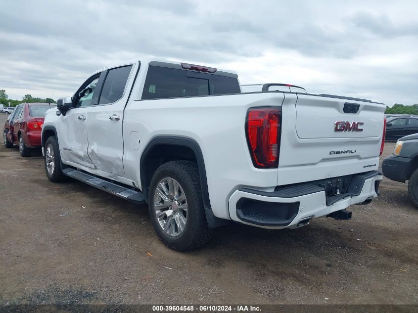 2022 GMC Sierra 1500 4Wd Short Box Denali VIN: 1GTUUGEL5NZ602025 Lot: 39604548