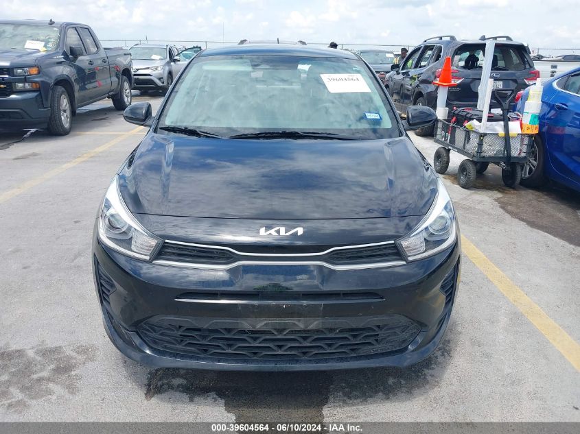 2022 Kia Rio S VIN: 3KPA24AD7NE490409 Lot: 39604564