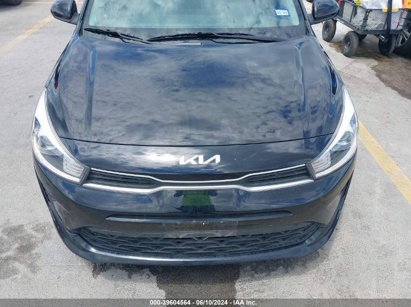 2022 Kia Rio S VIN: 3KPA24AD7NE490409 Lot: 39604564