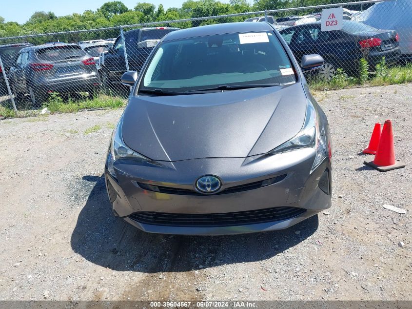 2018 Toyota Prius Two VIN: JTDKBRFU4J3596554 Lot: 39604567