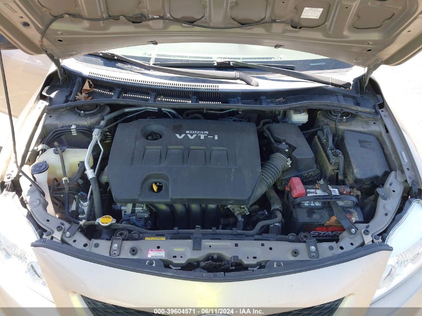 2010 Toyota Corolla Xle VIN: 1NXBU4EE9AZ298076 Lot: 39604571