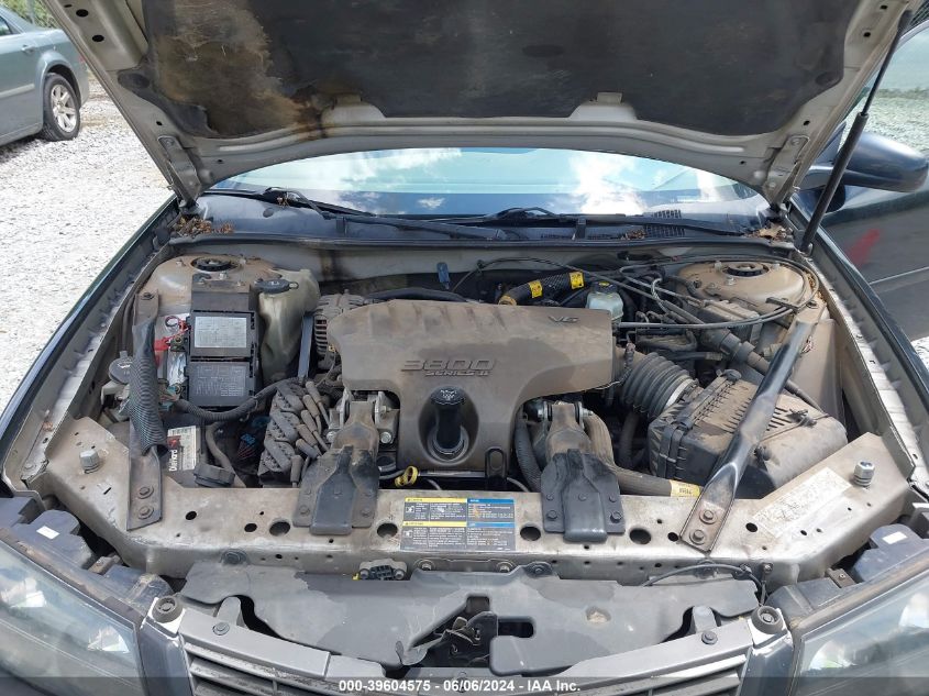 2005 Chevrolet Impala Ls VIN: 2G1WH55K859211852 Lot: 39604575