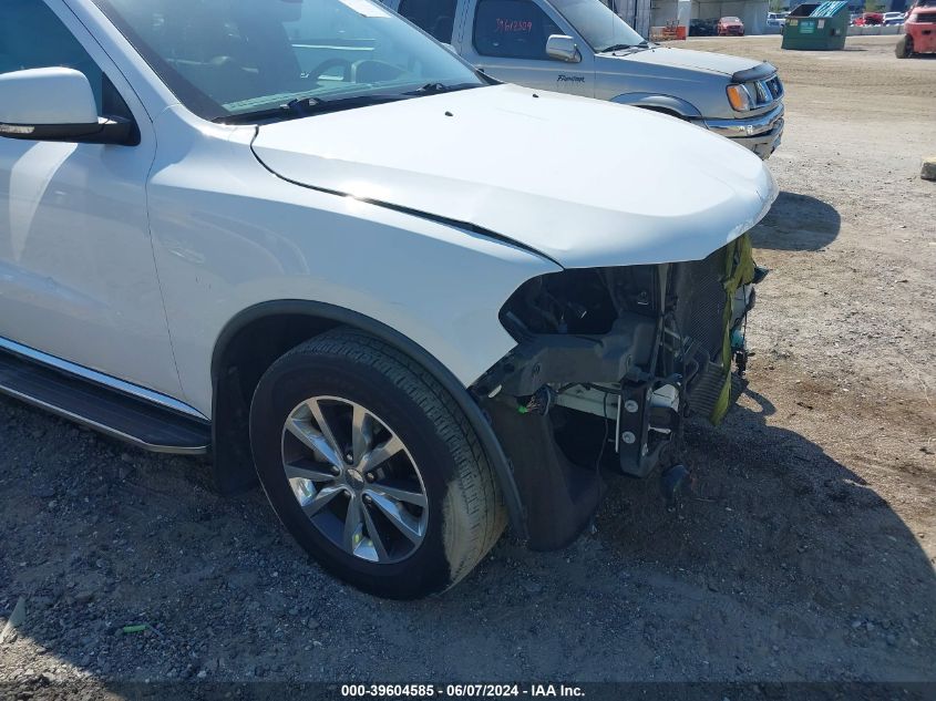 2016 Dodge Durango Limited VIN: 1C4RDHDG6GC476909 Lot: 39604585