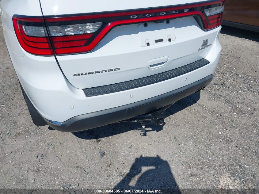 2016 Dodge Durango Limited VIN: 1C4RDHDG6GC476909 Lot: 39604585