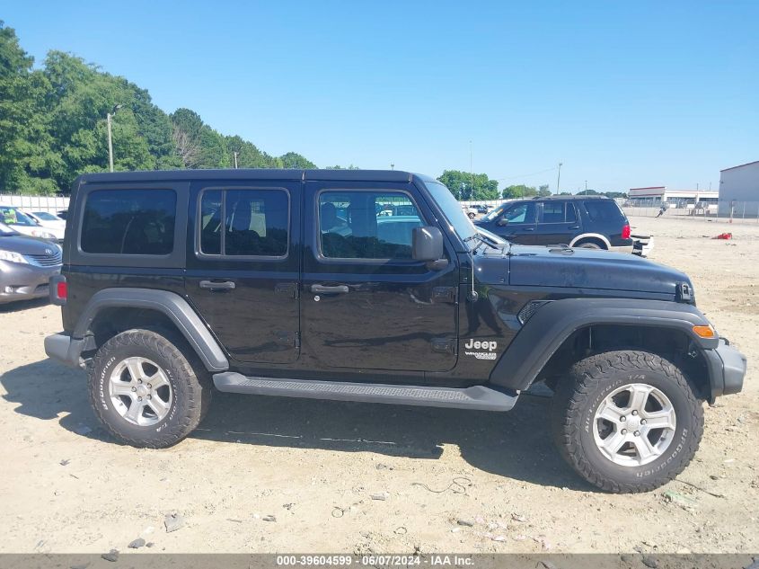 2019 Jeep Wrangler Unlimited Sport S 4X4 VIN: 1C4HJXDG5KW530108 Lot: 39604599