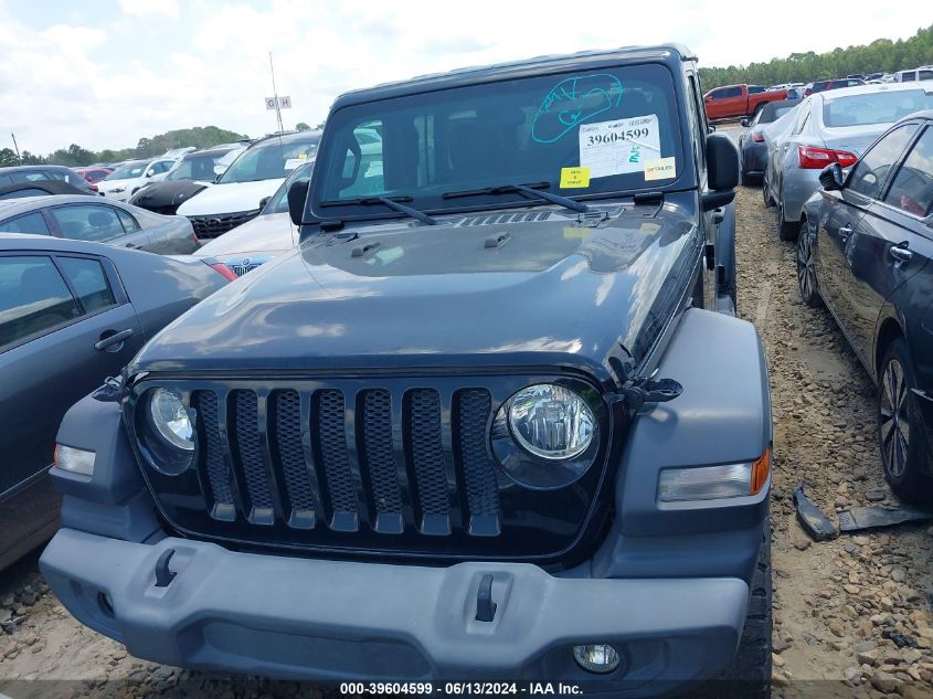 2019 Jeep Wrangler Unlimited Sport S 4X4 VIN: 1C4HJXDG5KW530108 Lot: 39604599