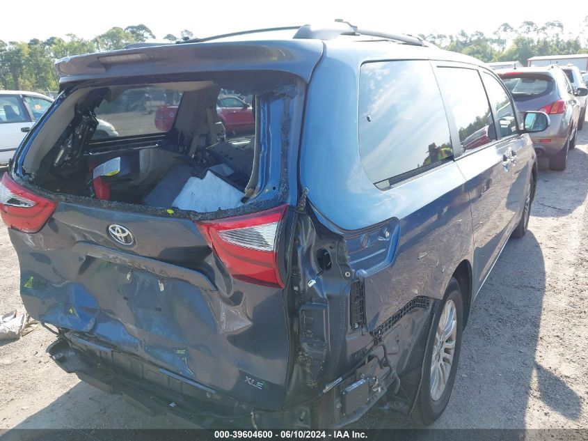 2017 Toyota Sienna Xle 8 Passenger VIN: 5TDYZ3DC9HS853293 Lot: 39604600