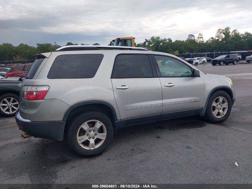 2008 GMC Acadia Sle-1 VIN: 1GKEV13798J124932 Lot: 39604601