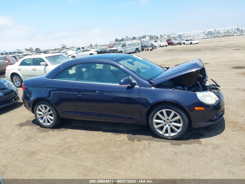 2007 Volkswagen Eos 2.0T VIN: WVWFA71F97V006346 Lot: 39604611