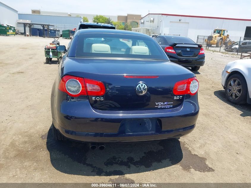 2007 Volkswagen Eos 2.0T VIN: WVWFA71F97V006346 Lot: 39604611