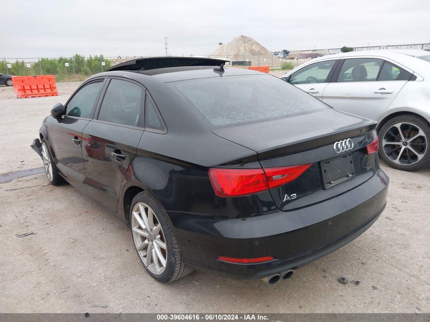 2016 Audi A3 1.8T Premium VIN: WAUA7GFF1G1027780 Lot: 39604616