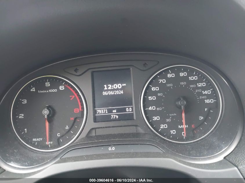 2016 Audi A3 1.8T Premium VIN: WAUA7GFF1G1027780 Lot: 39604616