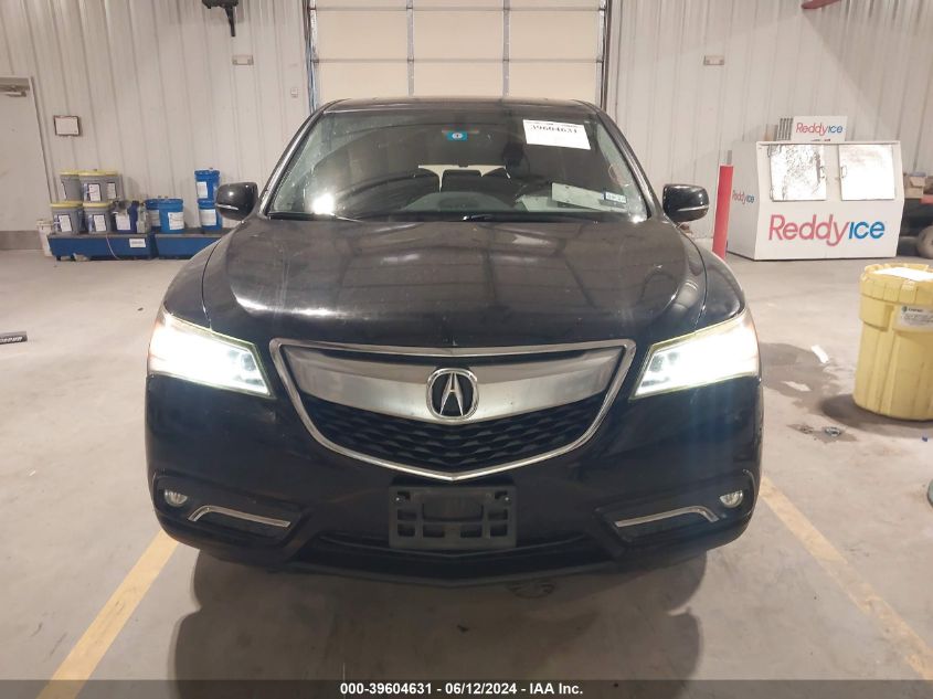 2014 Acura Mdx VIN: 5FRYD4H23EB010856 Lot: 39604631