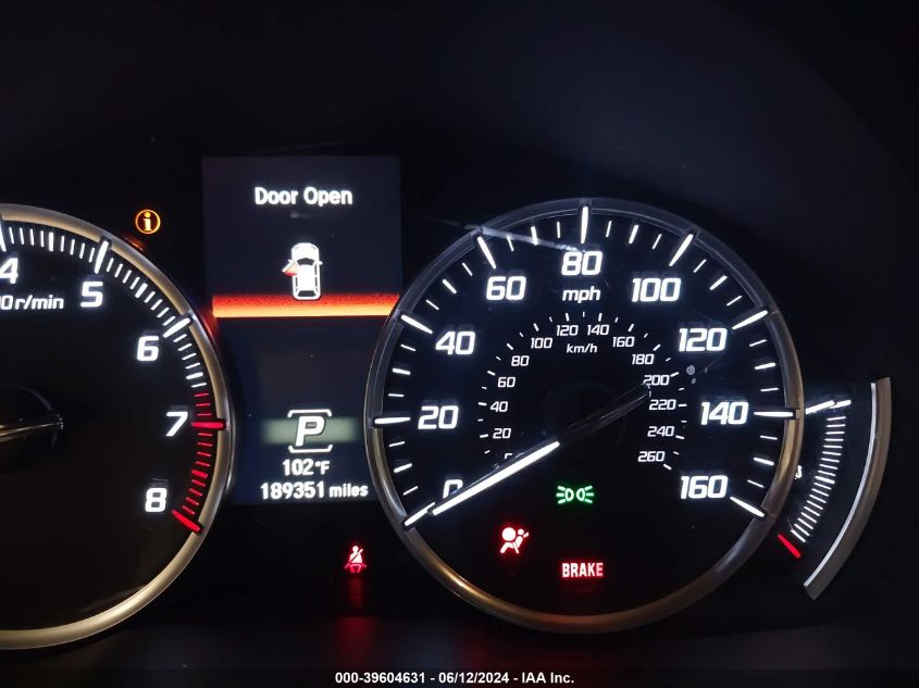 2014 Acura Mdx VIN: 5FRYD4H23EB010856 Lot: 39604631