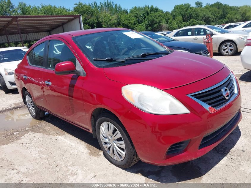 2012 Nissan Versa 1.6 Sv VIN: 3N1CN7APXCL847959 Lot: 39604636