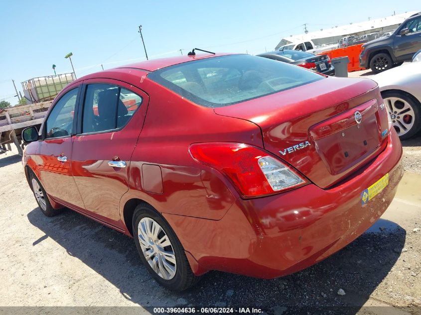 2012 Nissan Versa 1.6 Sv VIN: 3N1CN7APXCL847959 Lot: 39604636