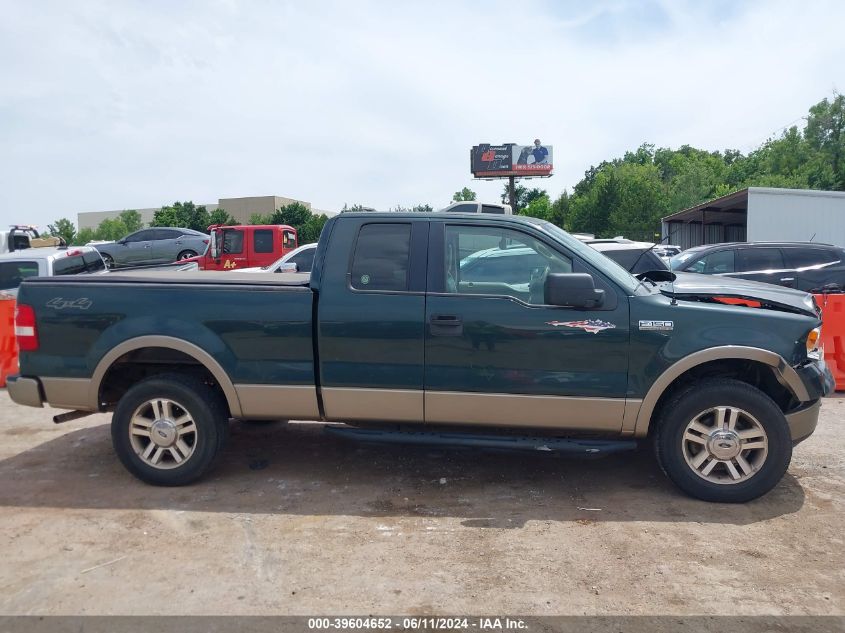 2005 Ford F-150 Fx4/Lariat/Xl/Xlt VIN: 1FTPX14515NB03637 Lot: 39604652