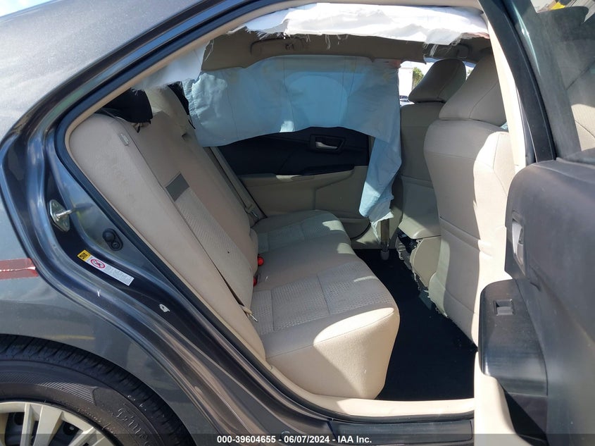 2014 Toyota Camry Le VIN: 4T1BF1FKXEU424156 Lot: 39604655