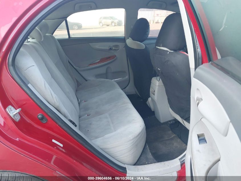 2010 Toyota Corolla Le VIN: 1NXBU4EE4AZ208798 Lot: 39604656