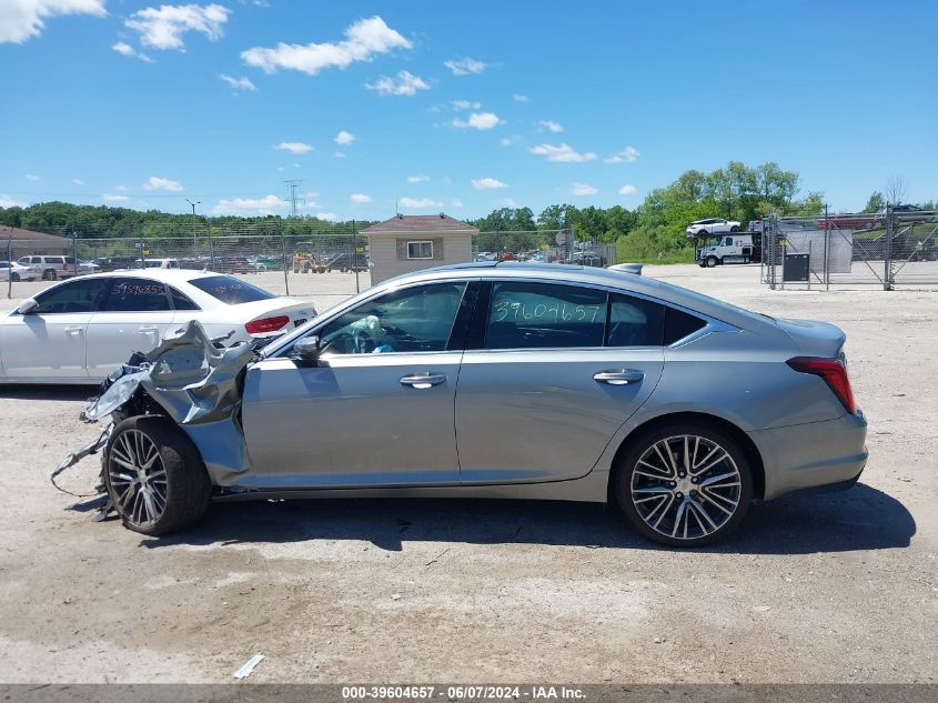 2023 Cadillac Ct5 Premium Luxury VIN: 1G6DS5RK6P0123845 Lot: 39604657