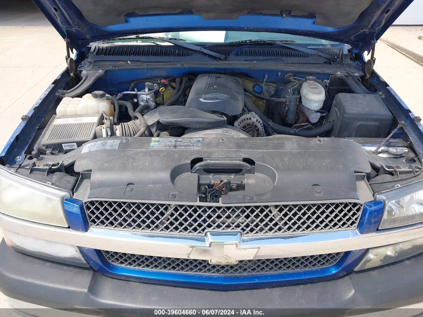 2003 Chevrolet Silverado 1500 Ls VIN: 1GCEK19V33E277415 Lot: 39604660