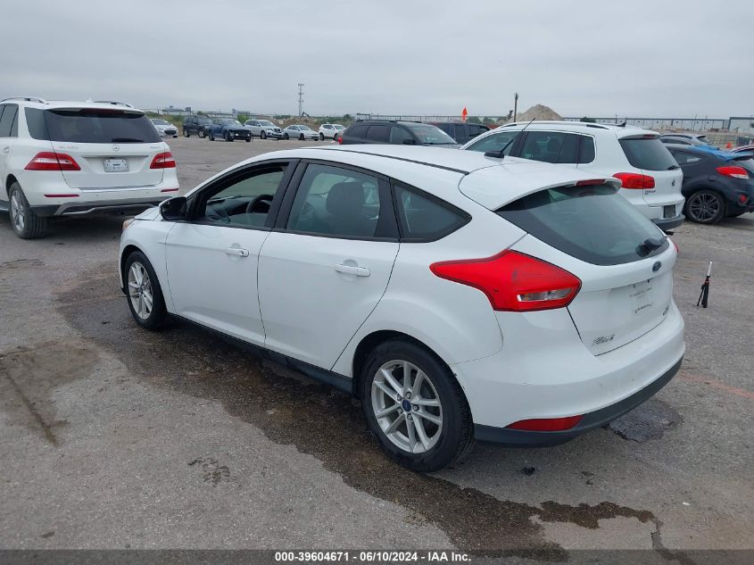 2015 Ford Focus Se VIN: 1FADP3K2XFL249464 Lot: 39604671