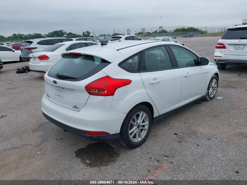 2015 Ford Focus Se VIN: 1FADP3K2XFL249464 Lot: 39604671