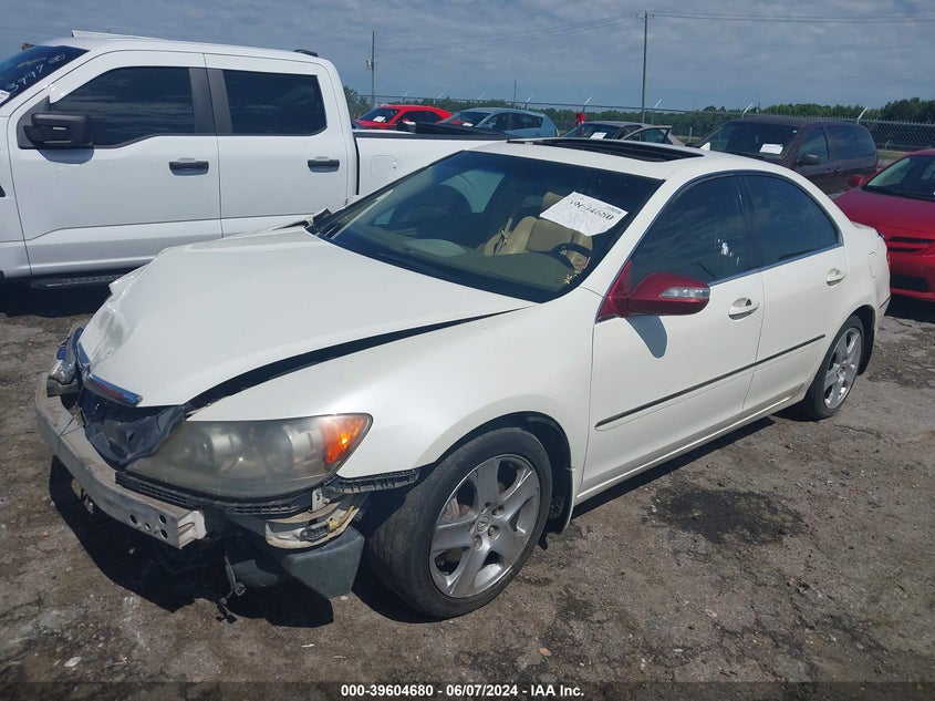 2005 Acura Rl 3.5 VIN: JH4KB16555C016193 Lot: 39604680