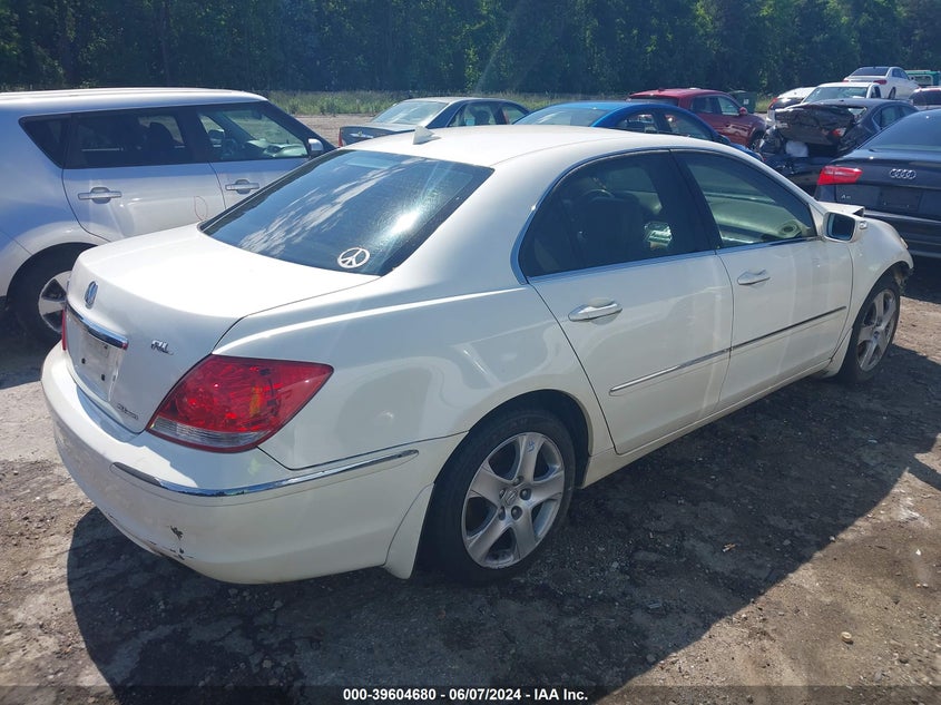 2005 Acura Rl 3.5 VIN: JH4KB16555C016193 Lot: 39604680