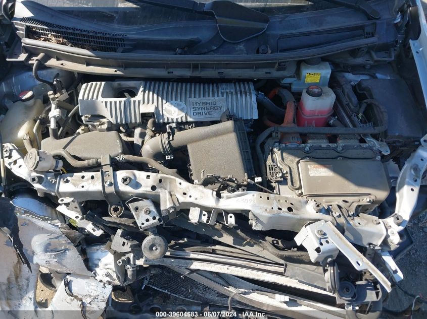 2015 Toyota Prius Three VIN: JTDKN3DU7F1921174 Lot: 39604683