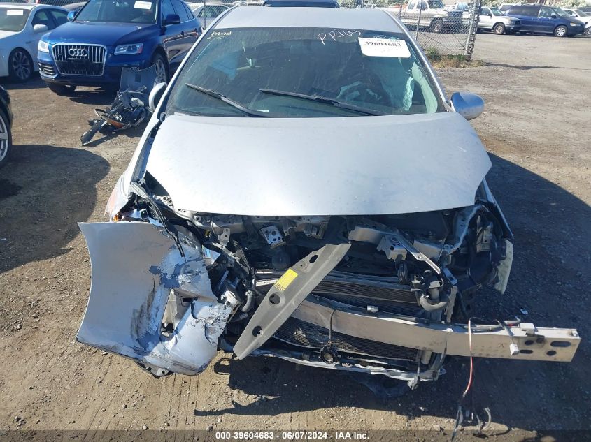 2015 Toyota Prius Three VIN: JTDKN3DU7F1921174 Lot: 39604683