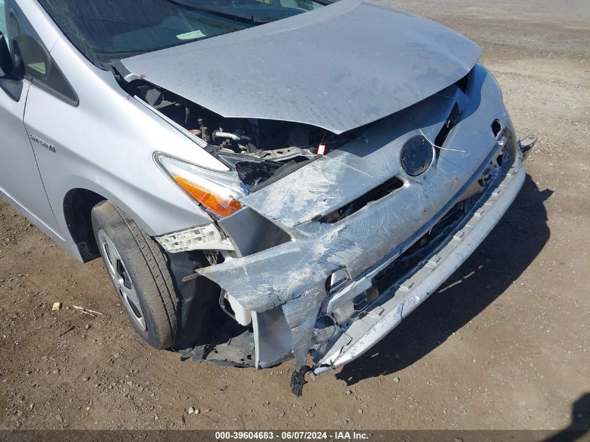 2015 Toyota Prius Three VIN: JTDKN3DU7F1921174 Lot: 39604683