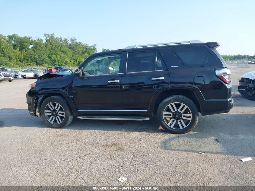 2014 Toyota 4Runner Limited VIN: JTEBU5JR6E5188259 Lot: 39604685