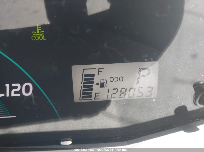 2008 Toyota Yaris VIN: JTDJT923985200431 Lot: 39604687