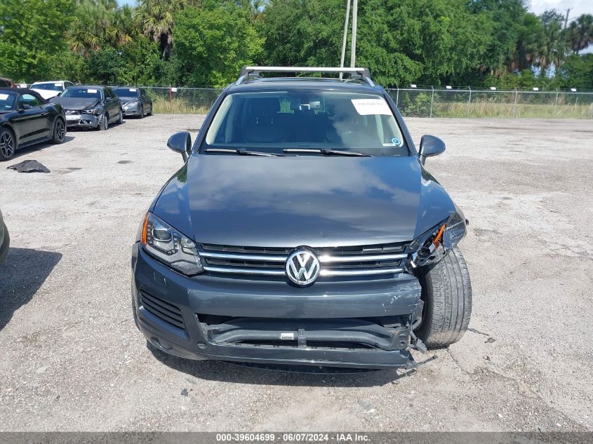 2014 Volkswagen Touareg 3.6L Lux VIN: WVGEF9BP2E0007806 Lot: 39604699