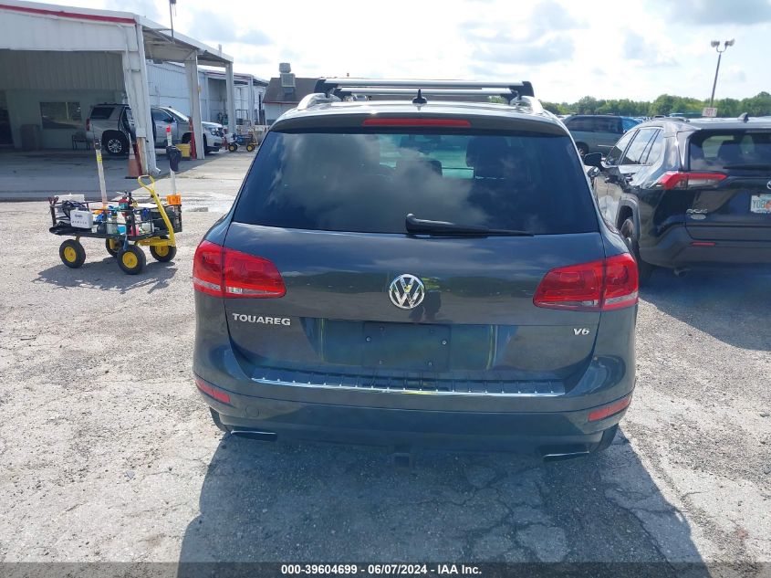 WVGEF9BP2E0007806 2014 Volkswagen Touareg 3.6L Lux