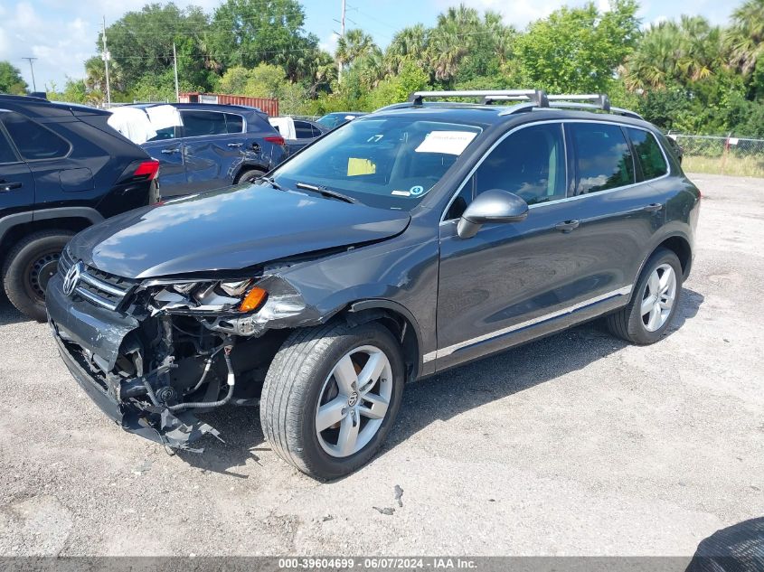 2014 Volkswagen Touareg 3.6L Lux VIN: WVGEF9BP2E0007806 Lot: 39604699