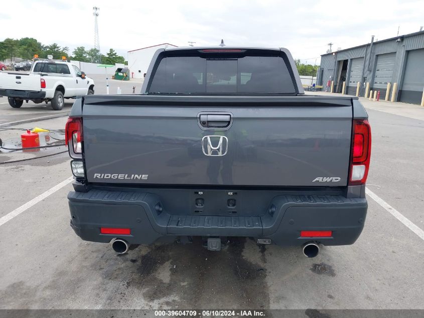 2022 Honda Ridgeline Rtl-E VIN: 5FPYK3F7XNB027743 Lot: 39604709