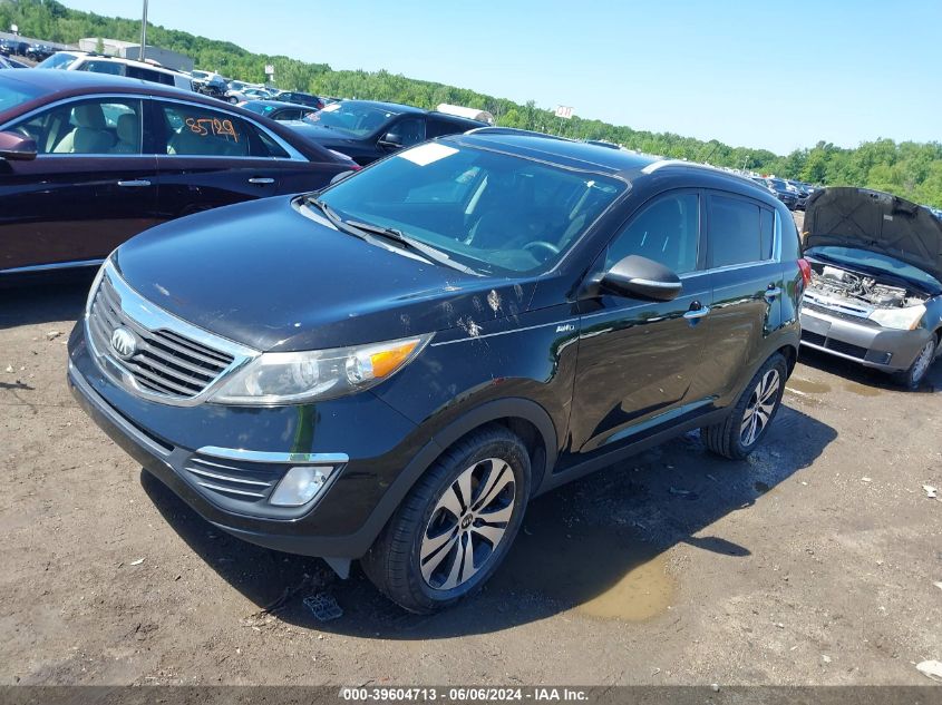 2013 Kia Sportage Ex VIN: KNDPCCA25D7438159 Lot: 39604713