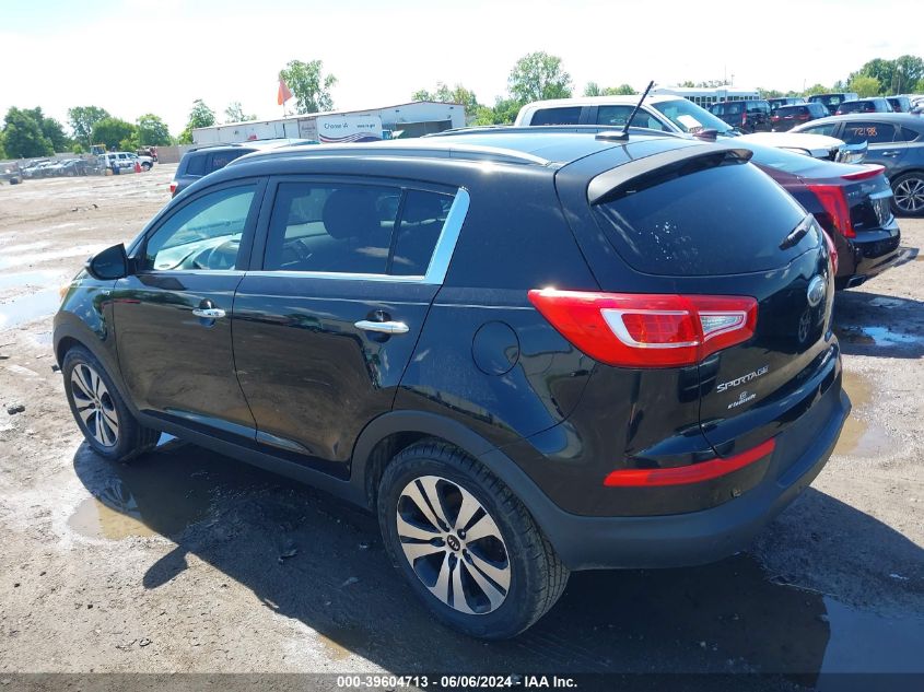 2013 Kia Sportage Ex VIN: KNDPCCA25D7438159 Lot: 39604713