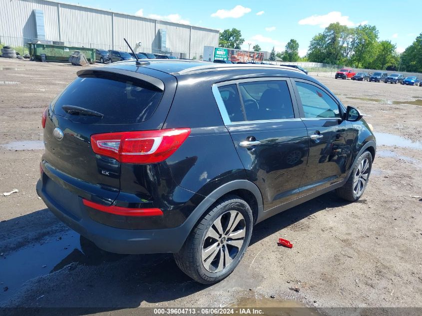 2013 Kia Sportage Ex VIN: KNDPCCA25D7438159 Lot: 39604713