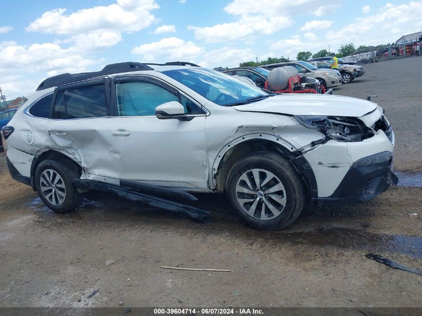 2021 Subaru Outback Premium VIN: 4S4BTADC9M3213300 Lot: 39604714