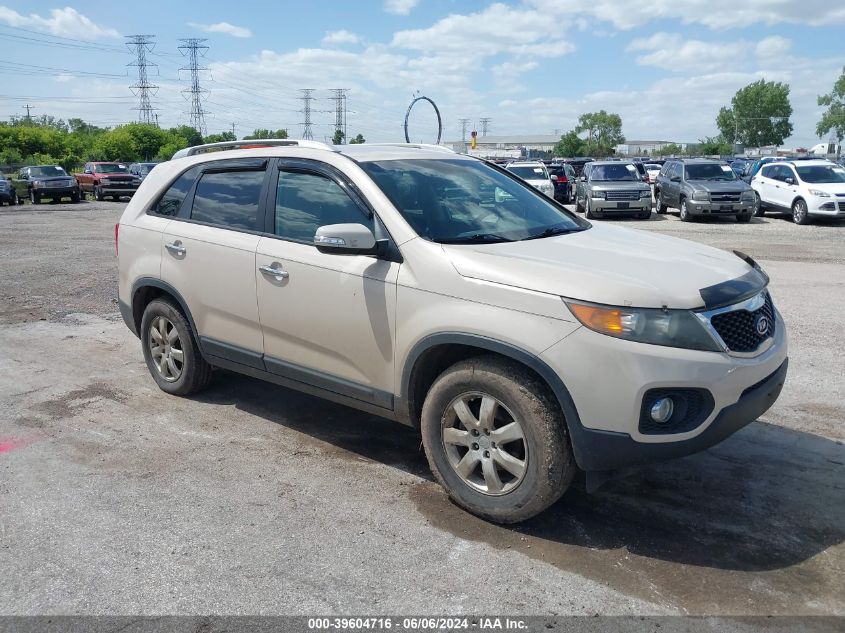 2011 Kia Sorento Lx VIN: 5XYKT3A16BG079566 Lot: 39604716