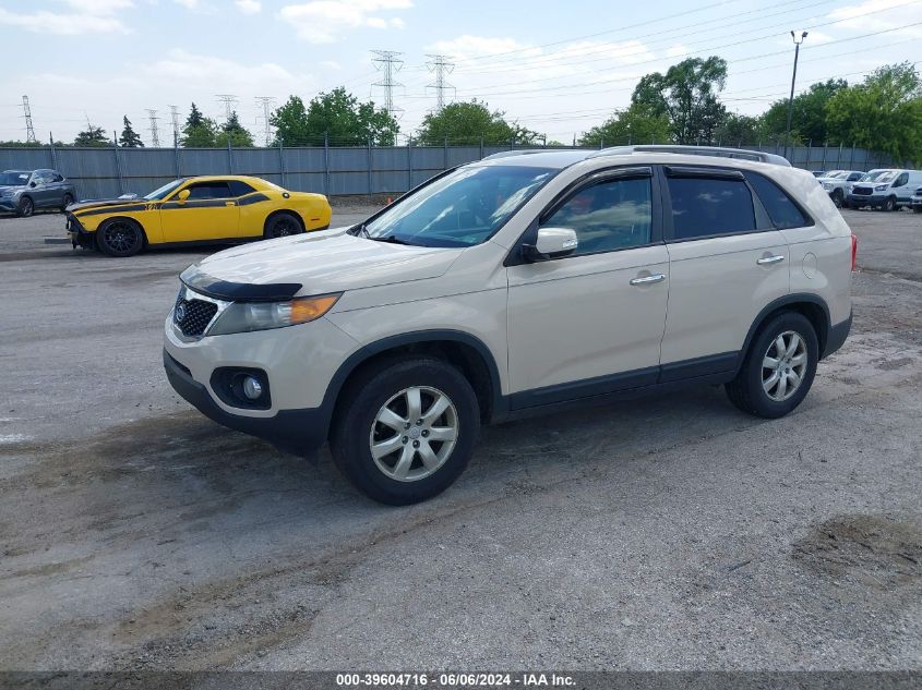 2011 Kia Sorento Lx VIN: 5XYKT3A16BG079566 Lot: 39604716