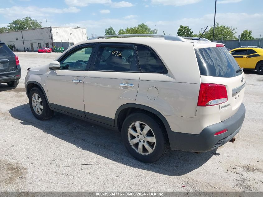 2011 Kia Sorento Lx VIN: 5XYKT3A16BG079566 Lot: 39604716