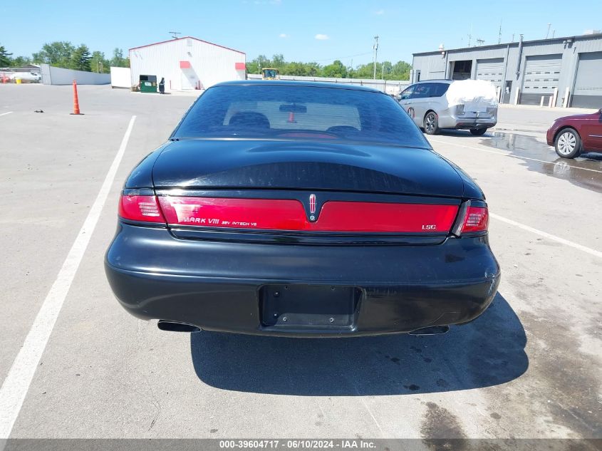 1998 Lincoln Mark Viii Lsc VIN: 1LNFM92V2WY672210 Lot: 39604717