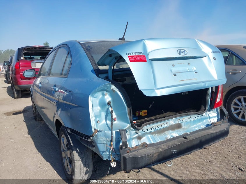 2010 Hyundai Accent Gls VIN: KMHCN4ACXAU430266 Lot: 39604718