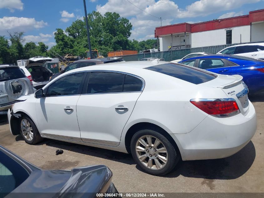 2012 Buick Lacrosse Leather Group VIN: 1G4GC5ER4CF196368 Lot: 39604719