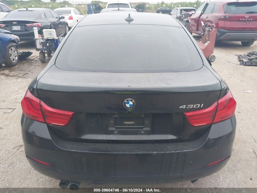 2019 BMW 430I Gran Coupe VIN: WBA4J1C55KBM14827 Lot: 39604746